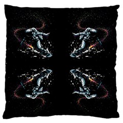 Digital Illusion Standard Flano Cushion Case (two Sides) by Sparkle