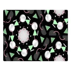 Digital Illusion Double Sided Flano Blanket (large)  by Sparkle