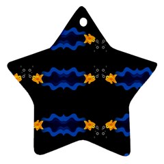 Digital Illusion Star Ornament (two Sides) by Sparkle