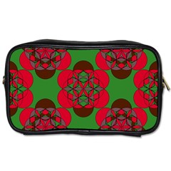 Abstract Pattern Geometric Backgrounds   Toiletries Bag (one Side) by Eskimos