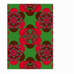 Abstract Pattern Geometric Backgrounds   Large Garden Flag (two Sides) by Eskimos