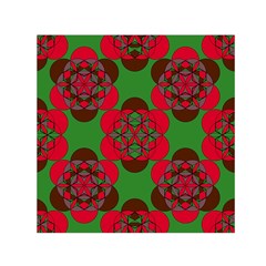 Abstract Pattern Geometric Backgrounds   Small Satin Scarf (square) by Eskimos