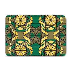 Abstract Pattern Geometric Backgrounds   Small Doormat  by Eskimos