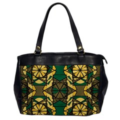 Abstract Pattern Geometric Backgrounds   Oversize Office Handbag by Eskimos