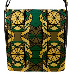 Abstract Pattern Geometric Backgrounds   Flap Closure Messenger Bag (s) by Eskimos