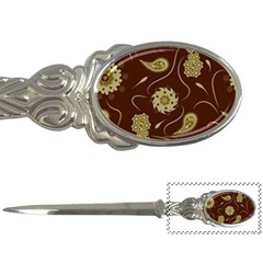 Floral Pattern Paisley Style  Letter Opener by Eskimos