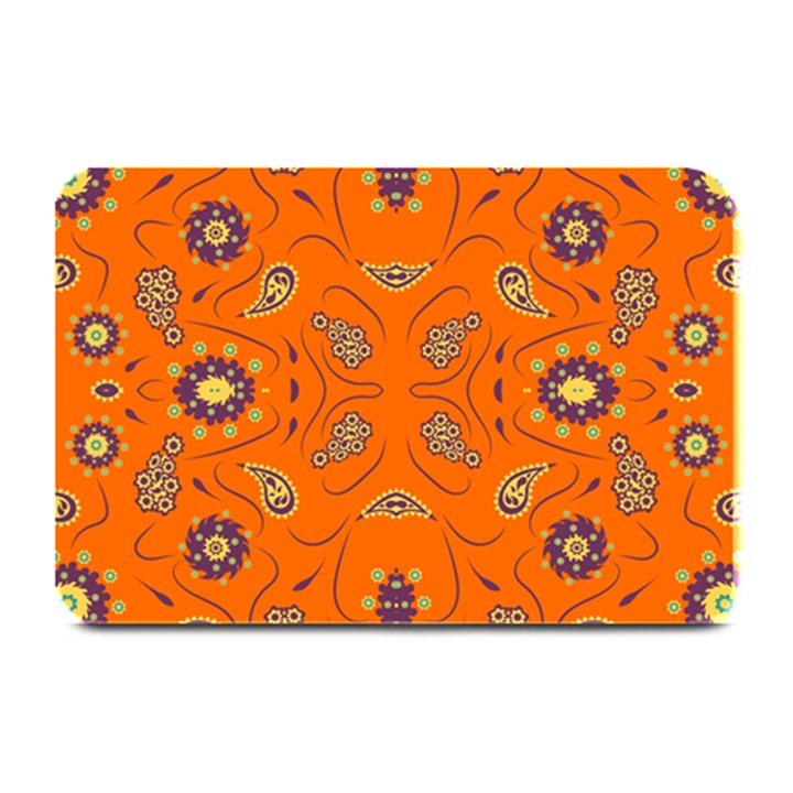 Floral pattern paisley style  Plate Mats