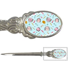 Hedgehogs Artists Letter Opener by SychEva