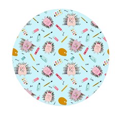 Hedgehogs Artists Mini Round Pill Box (pack Of 3) by SychEva
