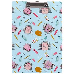 Hedgehogs Artists A4 Clipboard by SychEva