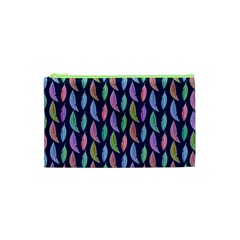 Colorful Feathers Cosmetic Bag (xs) by SychEva