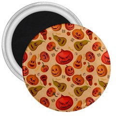 Pumpkin Muzzles 3  Magnets