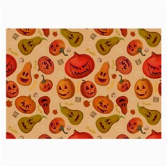 Pumpkin Muzzles Large Glasses Cloth (2 Sides) by SychEva