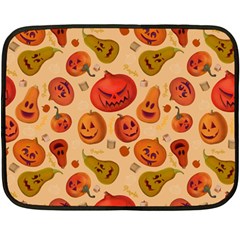 Pumpkin Muzzles Fleece Blanket (mini) by SychEva