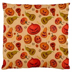 Pumpkin Muzzles Standard Flano Cushion Case (two Sides) by SychEva