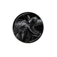 Creepy Monster Bird Portrait Artwork Hat Clip Ball Marker (4 Pack) by dflcprintsclothing