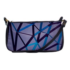 3d Lovely Geo Lines 2 Shoulder Clutch Bag by Uniqued