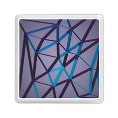 3d Lovely Geo Lines 2 Memory Card Reader (square) by Uniqued