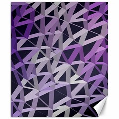 3d Lovely Geo Lines  Iv Canvas 8  X 10  by Uniqued