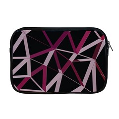 3d Lovely Geo Lines Iii Apple Macbook Pro 17  Zipper Case by Uniqued