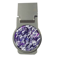 3d Lovely Geo Lines Ix Money Clips (round)  by Uniqued