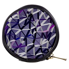 3d Lovely Geo Lines Ix Mini Makeup Bag by Uniqued