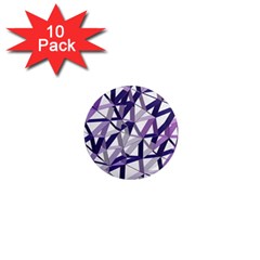 3d Lovely Geo Lines X 1  Mini Magnet (10 Pack)  by Uniqued