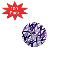 3d Lovely Geo Lines X 1  Mini Magnets (100 Pack)  by Uniqued