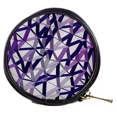 3d Lovely Geo Lines X Mini Makeup Bag by Uniqued