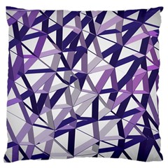 3d Lovely Geo Lines X Large Flano Cushion Case (one Side) by Uniqued