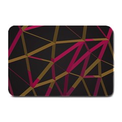 3d Lovely Geo Lines Xi Plate Mats by Uniqued