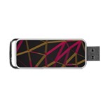 3D Lovely GEO Lines XI Portable USB Flash (One Side) Front