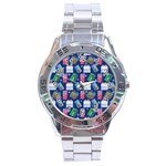 New Year Gifts Stainless Steel Analogue Watch Front