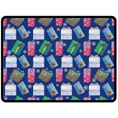 New Year Gifts Double Sided Fleece Blanket (large)  by SychEva