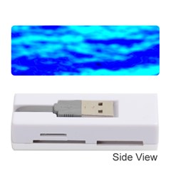 Blue Waves Abstract Series No12 Memory Card Reader (stick) by DimitriosArt