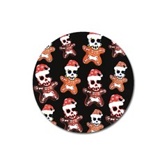 Zanoskull - Gingerbread Mon Magnet 3  (round)