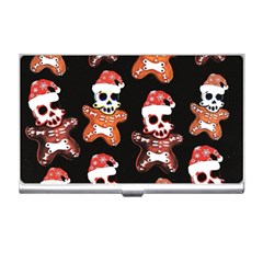 Zanoskull - Gingerbread Mon Business Card Holder by Roxzanoart