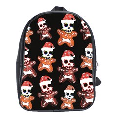 Zanoskull - Gingerbread Mon School Bag (large) by Roxzanoart