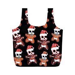 Zanoskull - Gingerbread Mon Full Print Recycle Bag (m) by Roxzanoart