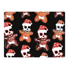 Zanoskull - Gingerbread Mon Double Sided Flano Blanket (mini)  by Roxzanoart