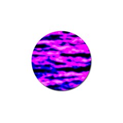 Purple  Waves Abstract Series No6 Golf Ball Marker (10 Pack) by DimitriosArt