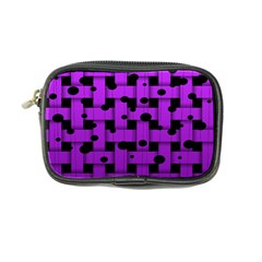 Weaved Bubbles At Strings, Purple, Violet Color Coin Purse