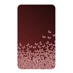 Red Gradient Butterflies Pattern, Nature Theme Memory Card Reader (rectangular) by Casemiro