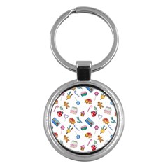 New Year Elements Key Chain (round) by SychEva