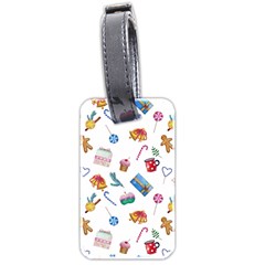New Year Elements Luggage Tag (two Sides)