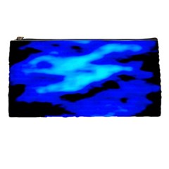 Blue Waves Abstract Series No13 Pencil Case by DimitriosArt