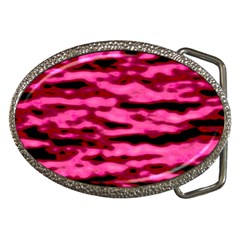 Rose  Waves Abstract Series No2 Belt Buckles by DimitriosArt