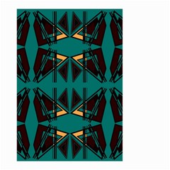 Abstract Geometric Design    Small Garden Flag (two Sides) by Eskimos