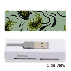 Floral Pattern Paisley Style Paisley Print   Memory Card Reader (stick) by Eskimos