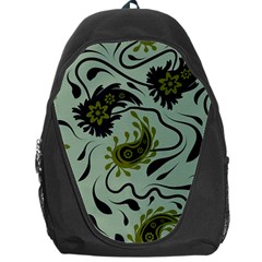 Floral Pattern Paisley Style Paisley Print   Backpack Bag by Eskimos